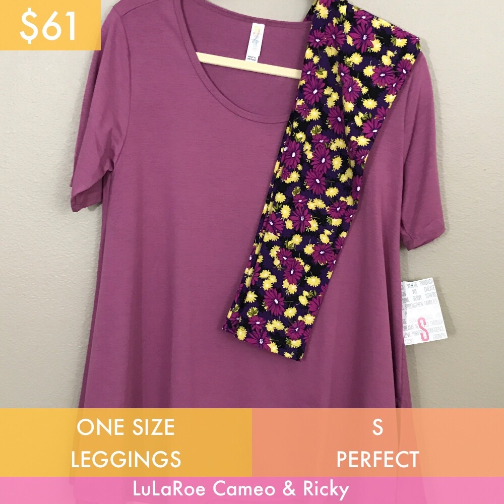 S Perfect Tee & one size leggings from LuLaRoe